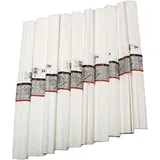 Werola Krepppapier 50 x 250 cm 10 Stück weiß