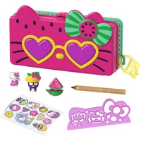 Mattel Hello Kitty - Mattel Mattel Hello Kitty Minis Strand-Stiftspielset Schatulle, Spielzeug ab 4 Jahren