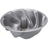 Städter Gugelhupf Backform aus der we love baking Kollektion, aus silbernem Metall hergestellt, Volumen: 2,8 l, Maße: Durchmesser: 27 cm, Höhe: 9 cm, 661486, Silber