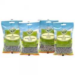 Bellfor Mix 4 Soft-snacks - Freiland-Happen 200g + Heide-Happen 200g + Wildbach-Happen 200g + Landgut-Happen 200g