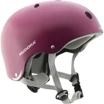 Hudora 84124 - Skaterhelm, berry, Gr. 48-52
