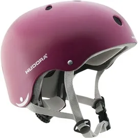 Hudora 84124 - Skaterhelm, berry, Gr. 48-52