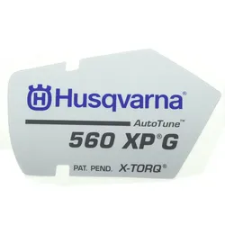 Aufkleber für Husqvarna Kettensäge 560 XP/XPG