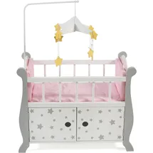 Bayer Chic 2000 Bayer Chic Puppenbett mit Mobile Stars grau