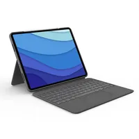 Logitech Combo Touch Tastatur Case für iPad Pro 12.9'' 5 Gen Deutsch oxford grey