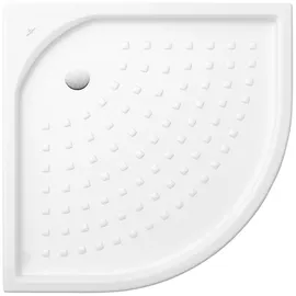 Villeroy & Boch V&B 1/4-Kreis-Duschwanne O.NOVO 90x90x5,5cm, weiß