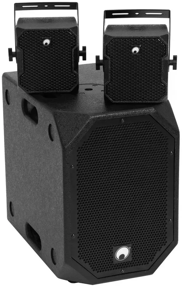 Omnitronic BOB 2.1 Satelliten-Set Schwarz