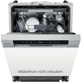 Haier XH 4C4F1S Washlens Plus Series 2 Einbau-Geschirrspüler (teilintegrierbar, 597 mm breit, Schwarz)