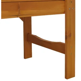 MCW Rosenbogen mit Sitzbank 201 x 160 x 60 cm Natur