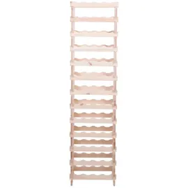 Proregal Weinregal 177 x 46 x 28 cm Natur