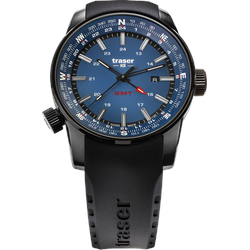 Traser H3 Tactical Adventure Collection P68 Pathfinder GMT 109743 - blau,schwarz - 46mm