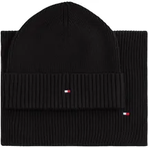 Tommy Hilfiger Mütze und Schal schwarz