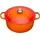 Le Creuset Signature Bräter 22 cm rund hoch ofenrot