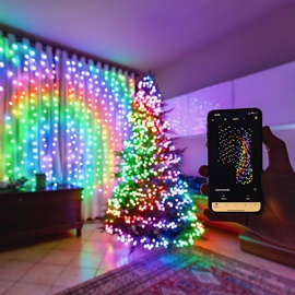 Twinkly Strings 250 App-Controlled RGB+ + Warm White LEDs 20 m)