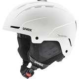 Uvex Stance Skihelm für Damen und Herren - individuelle Größenanpassung - optimierte Belüftung - White matt 54-58 cm