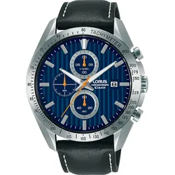 Chronograph LORUS, schwarz, Armbanduhren, Herren, Armbanduhr, Quarzuhr, Herrenuhr, Stoppfunktion, Datum