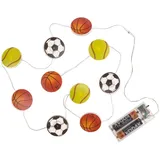 Out of the Blue Lichterkette Sportbälle LED 2 m Bunt
