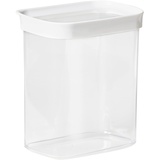 Emsa Optima Rechteckig, 1,6 L, Hochformat Frische-Dichtung, Storage-System, 100 % Sicher, Transparentes