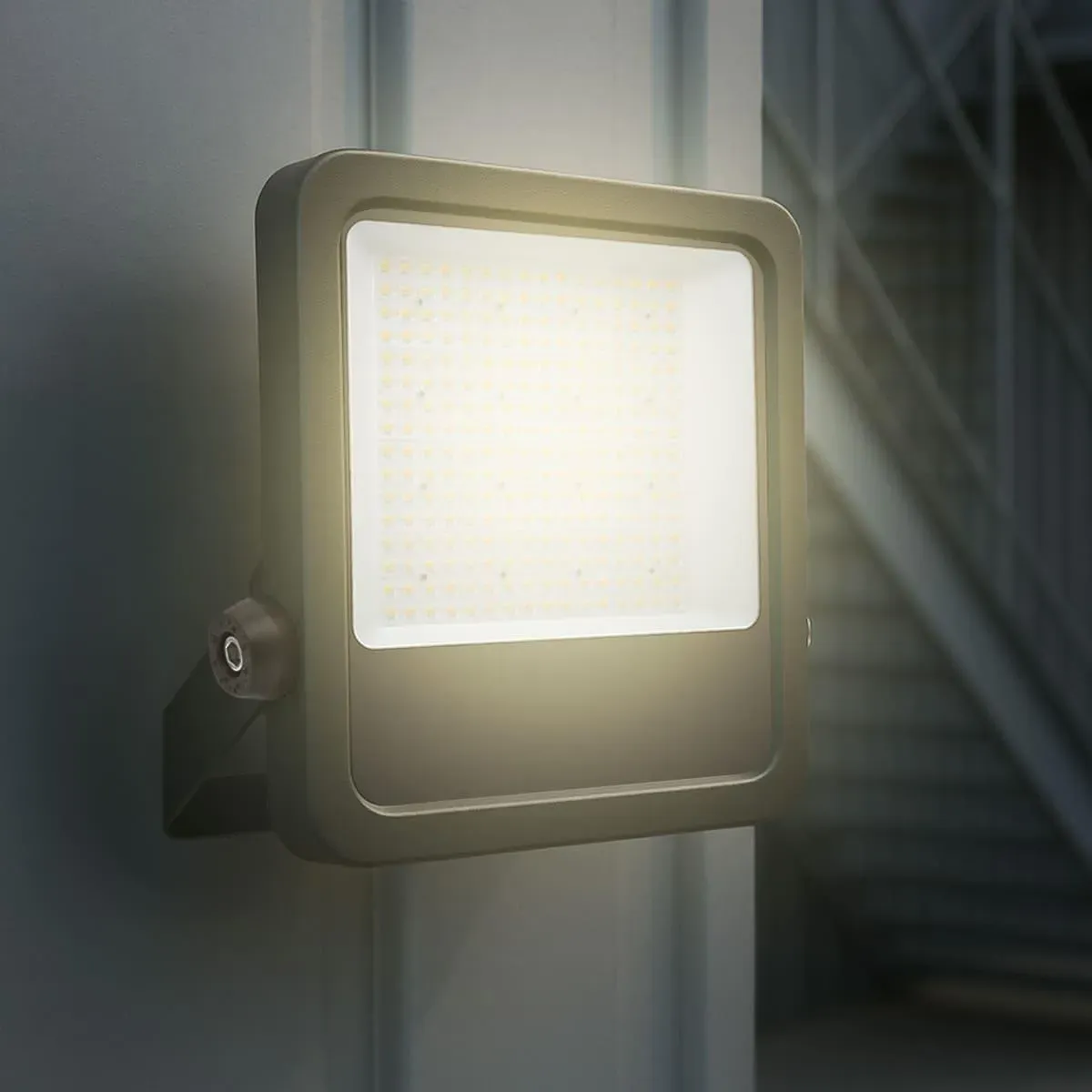LED Außenstrahler LYNN CCT 3000K/4000K/6000K IP65 anthrazit - Leistung einstellb...