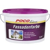 POCOline Fassadenfarbe weiß ca. 5 l - weiß