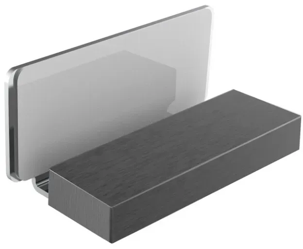 emco Schrankgriff Prime ohne Logoschwarz-chrom,949700590 949700590