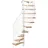 Minka Spindeltreppe Metallica Smart 38 305,5 cm Holz/PVC/Stahl