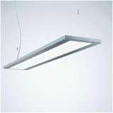 Trilux LuceoS D/H2 1-flg. 24 cm rechteckig silbergrau