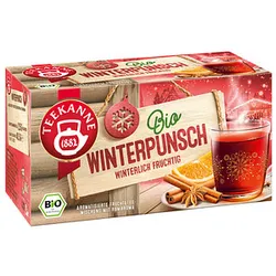 TEEKANNE Bio Winterpunsch Bio-Tee 18 Portionen