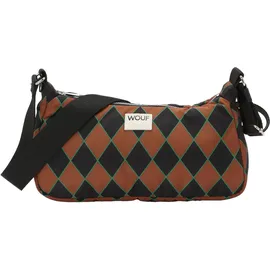 WOUF Studio Schultertasche Polyester Blue/Brown/Green