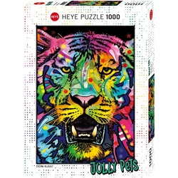 HEYE Puzzle Wild Tiger, 1000 Puzzleteile, Made in Germany bunt