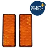 Frei ANHGR 36503 - Anhänger - Reflektor, eckig, orange, 2er-Set