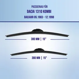 Alca SUPER FLAT Flachbalkenwischer 380 mm