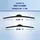 Alca SUPER FLAT Flachbalkenwischer 380 mm