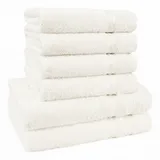 hammetex Handtuchset 6-tlg. beige