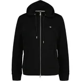 GANT Damen Sweatjacke - Schwarz M