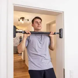 PULLUP & DIP Klimmzugstange Schwarz