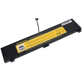 PATONA Akku für Lenovo Y50-70 L13M4P02 L13N4P01 2ICP5/57/128-2 - Schwarz/Gelb