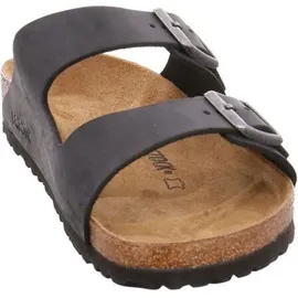 Birkenstock Arizona Nubukleder geölt schwarz 46