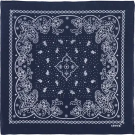 Levi's "UNISEX", Damen, blau (navyblau), Web, Baumwolle, Paisley, Modetücher, Paisley-Nickituch