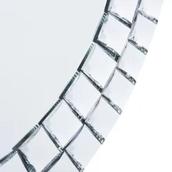 vidaXL Wandspiegel 60 cm Hartglas