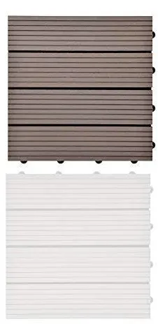 balkon klickfliesen wpc 30x30