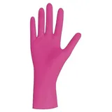 Unigloves MAGENTA PEARL Nitrilhandschuhe, Einmalhandschuhe Gr. S, 100 Stück