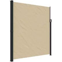 vidaXL Seitenmarkise 220 x 300 cm Beige Polyester