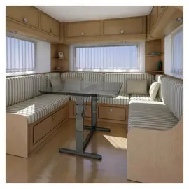 Kesseböhmer Hubtischgestell HTA 116/26, hellgrau