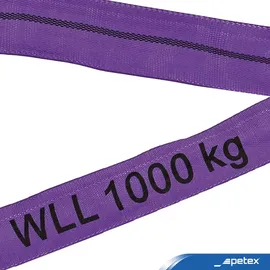PETEX Rundschlinge Polyester 1 m lila