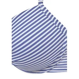 s.Oliver Bügel-Bikini Damen Blau/Weiß 36 Cup C