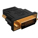 Icy Box IB-AC552 DVI auf HDMI Adapter Schwarz