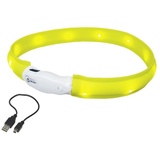 Nobby LED Leuchtband breit Visible gelb M: 25 mm, 55 cm
