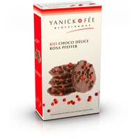 Yanick+Fee Choco Délice Rosa Pfeffer - Bio, 3er Pack (3 x 80 g Karton) - Bio