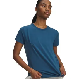 Under Armour Rival Core Damen T-Shirt, blau